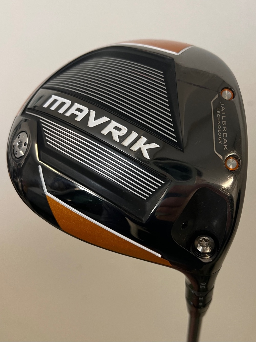 Callaway Mavrik 9° Driver 5.5 Flex Project X HZRDUS Orange T800 55g + Headcover
